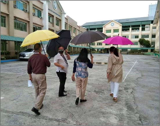 SDO Officials Visited PCSHS 3