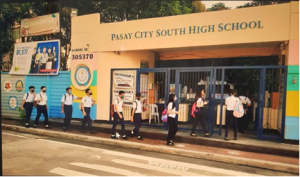 <strong>PASAY CITY SOUTH HIGH SCHOOL STARTS FACE-TO-FACE CLASSES</strong>